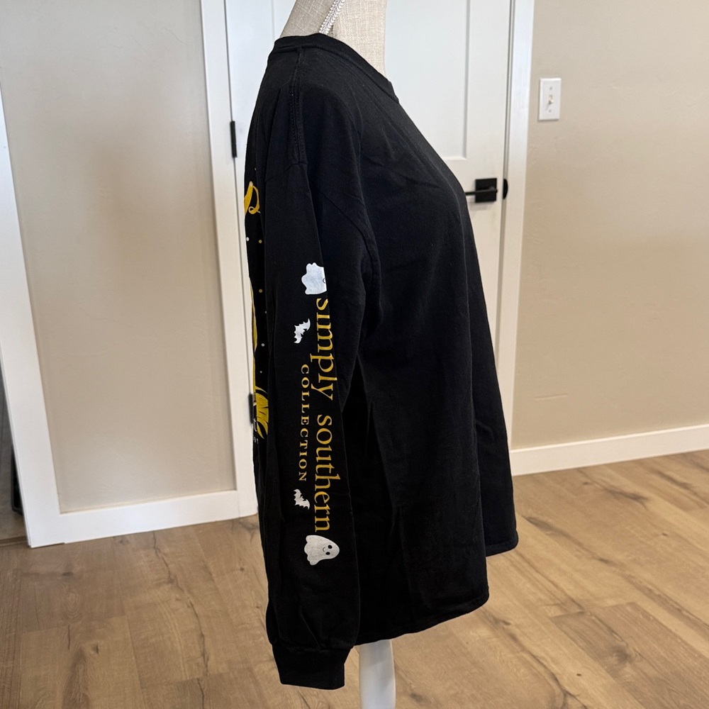 SIMPLY SOUTHERN “BUCKLE UP BUTTERCUP” LONG SLEEVE TEE - Picture 8 of 9